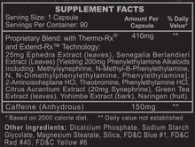Load image into Gallery viewer, BLACK WIDOW FAT BURNER HI-TECH