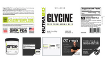 Load image into Gallery viewer, Glycine Powder 150grams  NutraBio