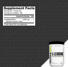 Load image into Gallery viewer, Leucine Powder 500grams  NutraBio