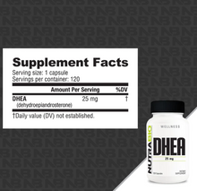 Load image into Gallery viewer, DHEA (25mg)  NutraBio