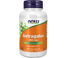 Load image into Gallery viewer, ASTRAGALUS 500mg 100 VCAPS