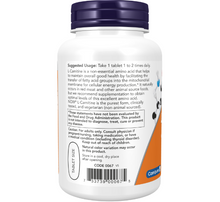 Load image into Gallery viewer, L-CARNITINE TARTRATE 1000MG 50 TABS