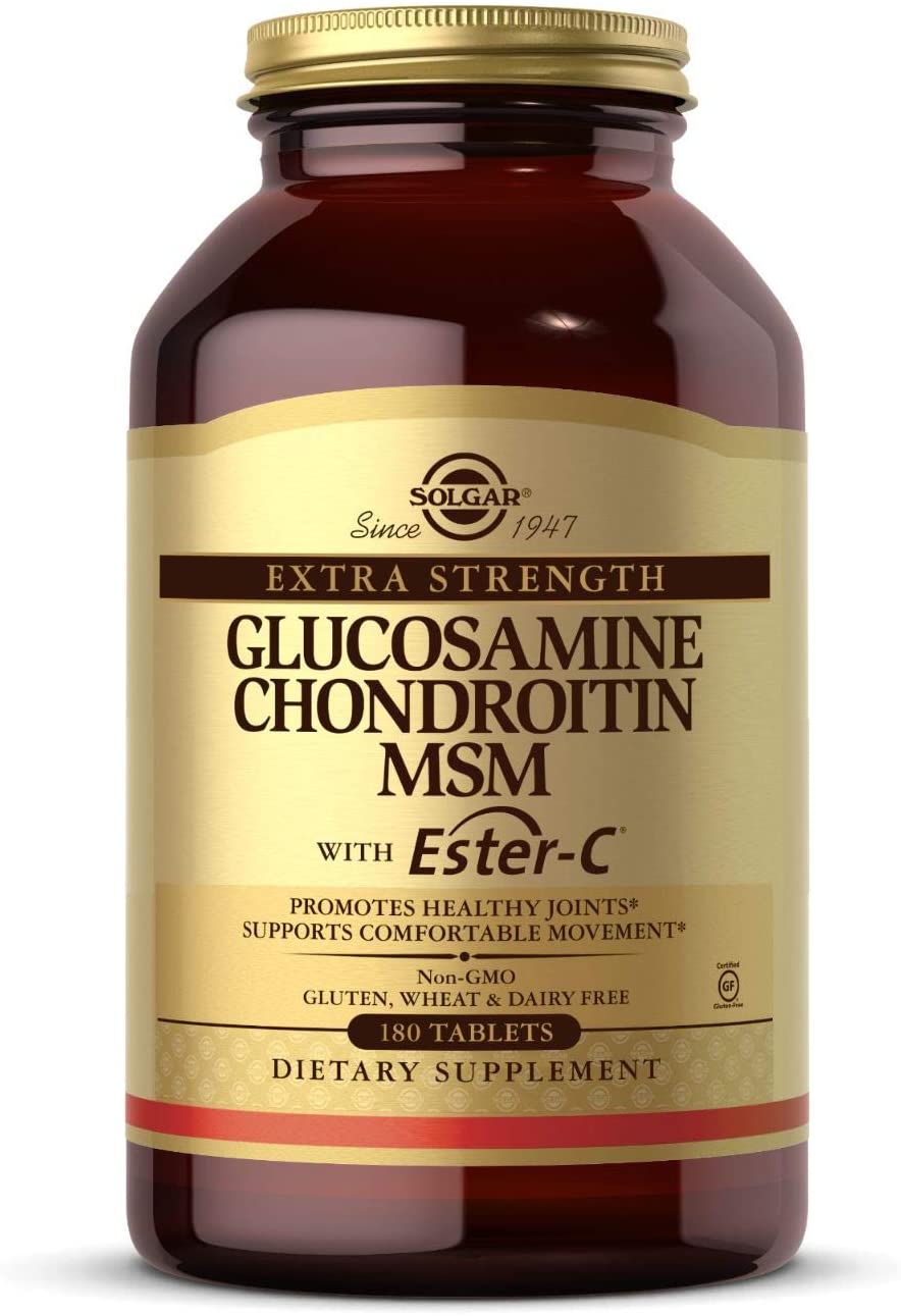 EXTRA STRENGTH GLUCOSAMINE CHONDROITIN MSM WITH ESTER-C ®TABLETS