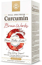 Load image into Gallery viewer, FULL SPECTRUM CURCUMIN BRAIN WORKS
