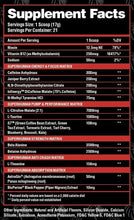 Load image into Gallery viewer, SUPERHUMAN® SUPREME - HARDCORE STIM PRE WORKOUT