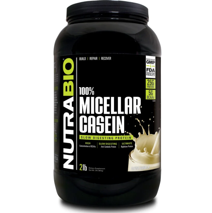 Micellar Casein Protein - Slow Digesting - Nutrabio