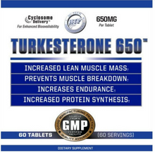 Load image into Gallery viewer, Turkesterone 650 60 Servings Hi-Tech Pharmaceuticals
