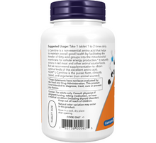 Load image into Gallery viewer, L-CARNITINE TARTRATE 1000MG 50 TABS
