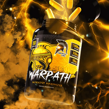 Load image into Gallery viewer, Centurion Labz Warpath creatine muscle volumizer bottle
Warpath supplement facts label with arachidonic acid creatine pyruvate creatine gluconate and L-Norvaline
Centurion Labz Warpath non-stim performance pre-workout capsules
