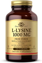 Load image into Gallery viewer, L- LYSINE 1000MG TABLETS
