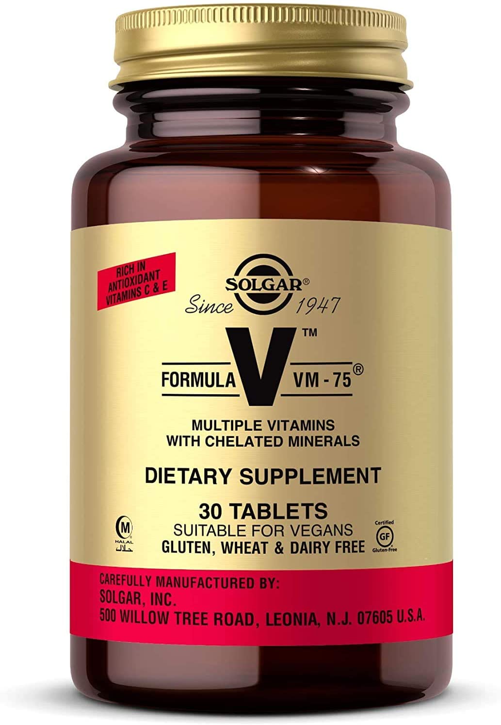 30 COUNT  · FORMULA VM-75®  TABLETS