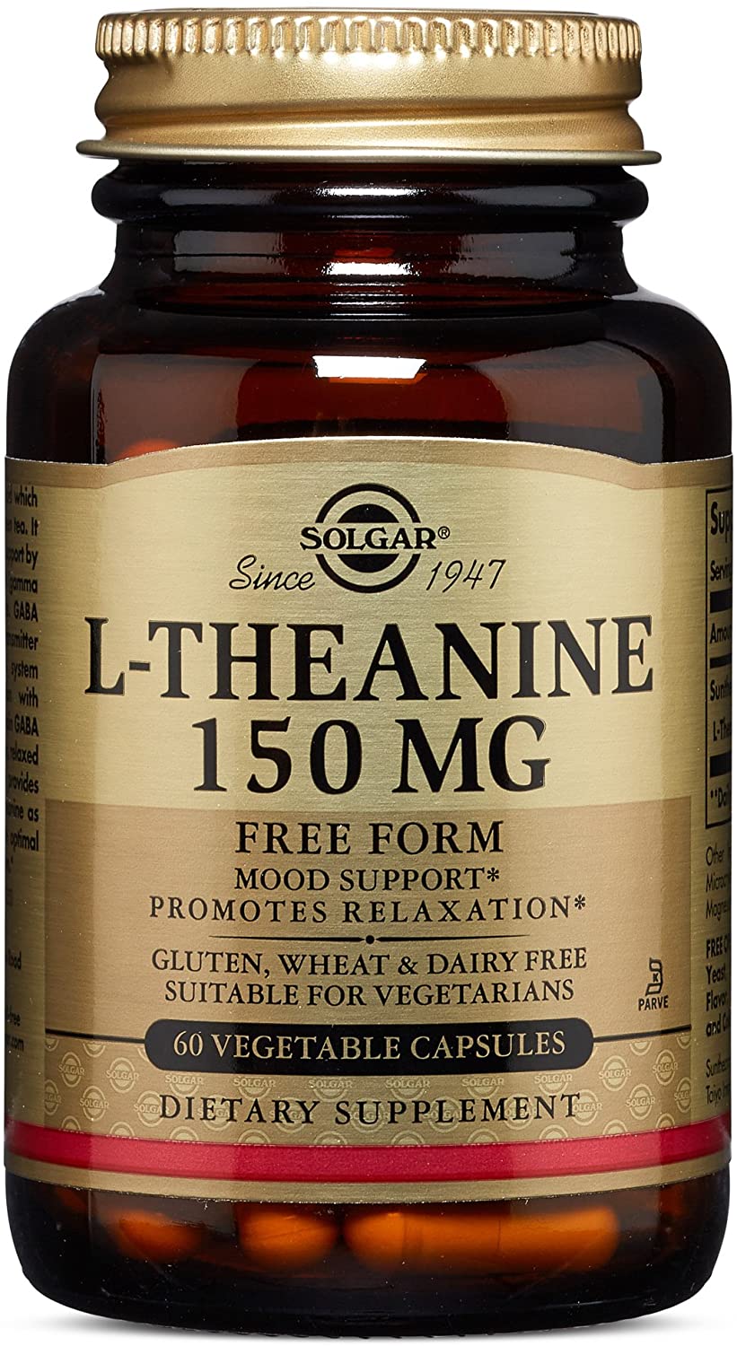 60  VEGETABLE CAPSULES  · L-THEANINE 150 MG