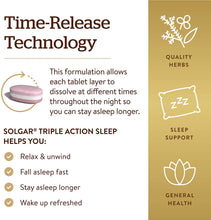 Load image into Gallery viewer, Triple Action Sleep, 90 Tri-Layer Tablets - Time-Release
