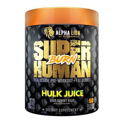 SUPERHUMAN® BURN - 2 IN 1 FAT BURNING PRE WORKOUT